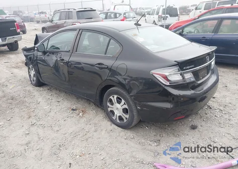 2013 Honda Civic Hybrid z USA, uszkodzony, nr VIN 19XFB4F28DE000717